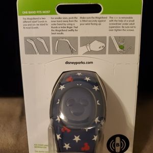 Disney 2 - Red, White & Blue Magic Band